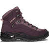 Lowa Women's Renegade GTX Mid Hiking Shoes Plum/Mallow UK 5 