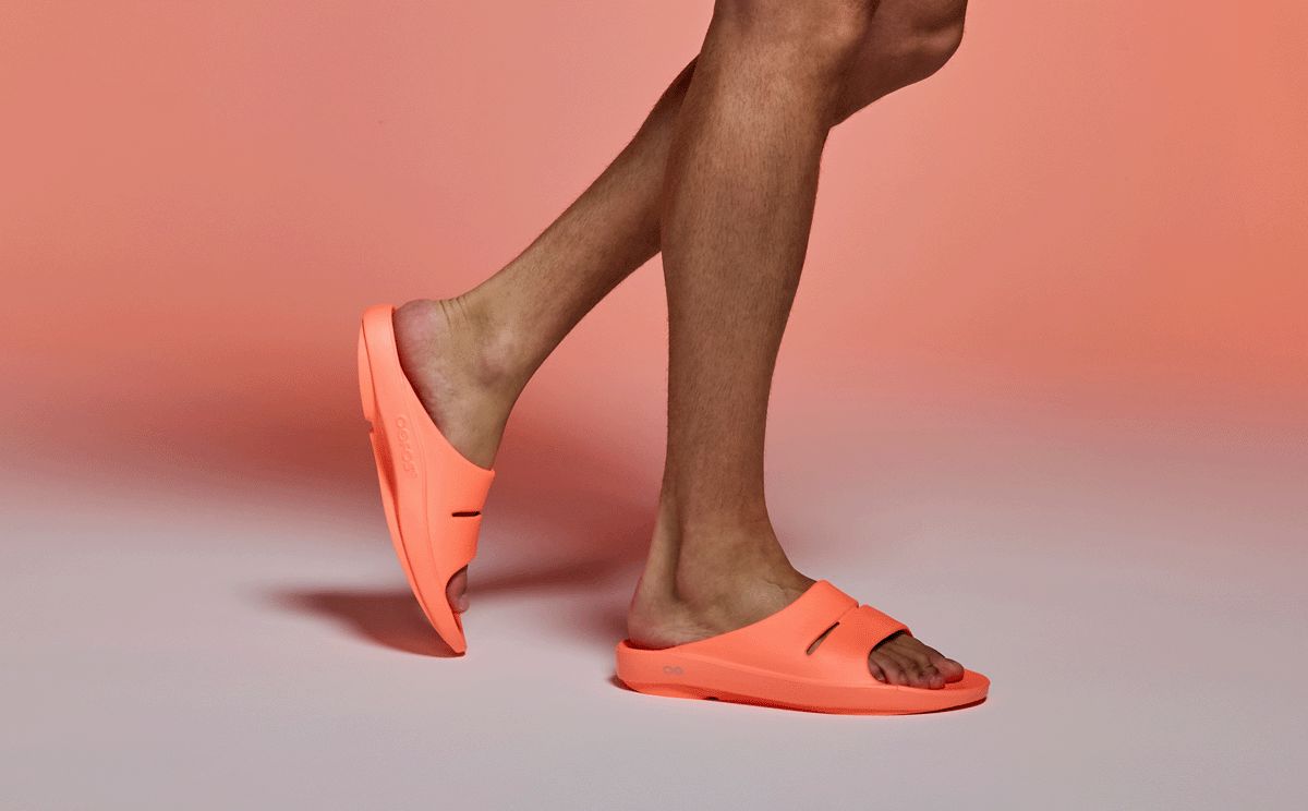 OOFOS Unisex OOahh Slide Sandal - Sunburst