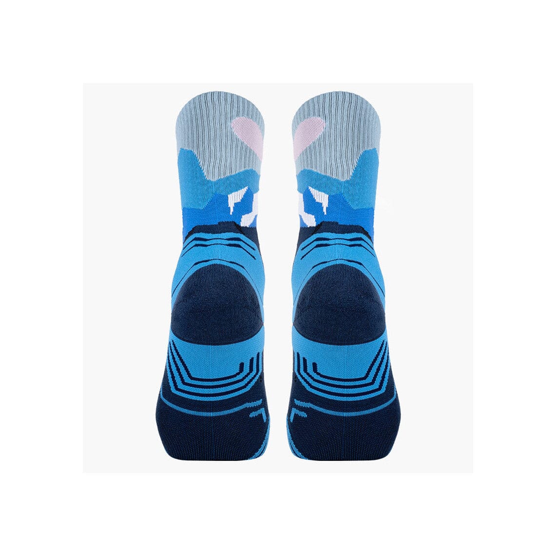 BV Sport Trek Summit Lyocell Hiking Socks – Alpes Blue