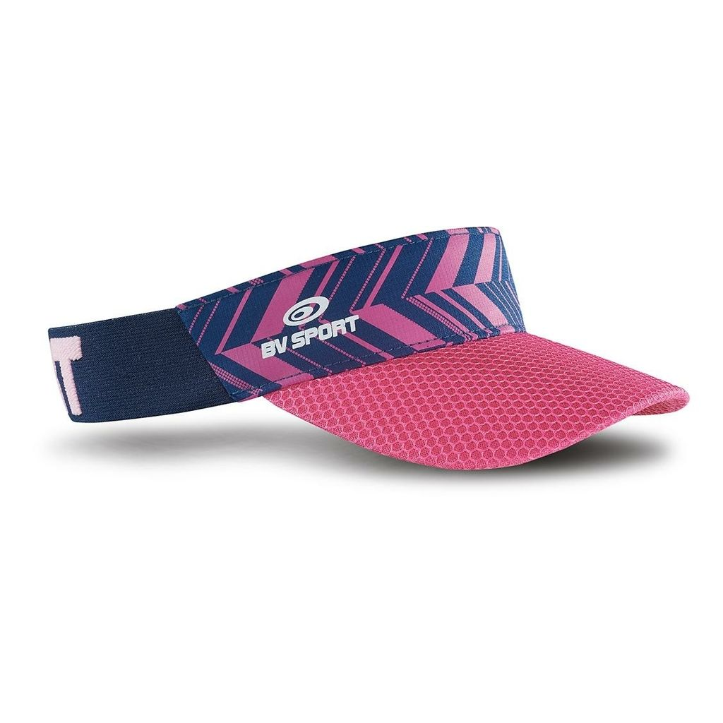 BV Sport Evo "Oslo" Visor Navy Blue/Pink One Size 
