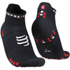 Compressport Pro Racing Socks V4.0 Run Low Black/Red T1 (EU 35-38) 