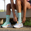 SPORCKS Marguerite Green - Run Ultralight Socks 