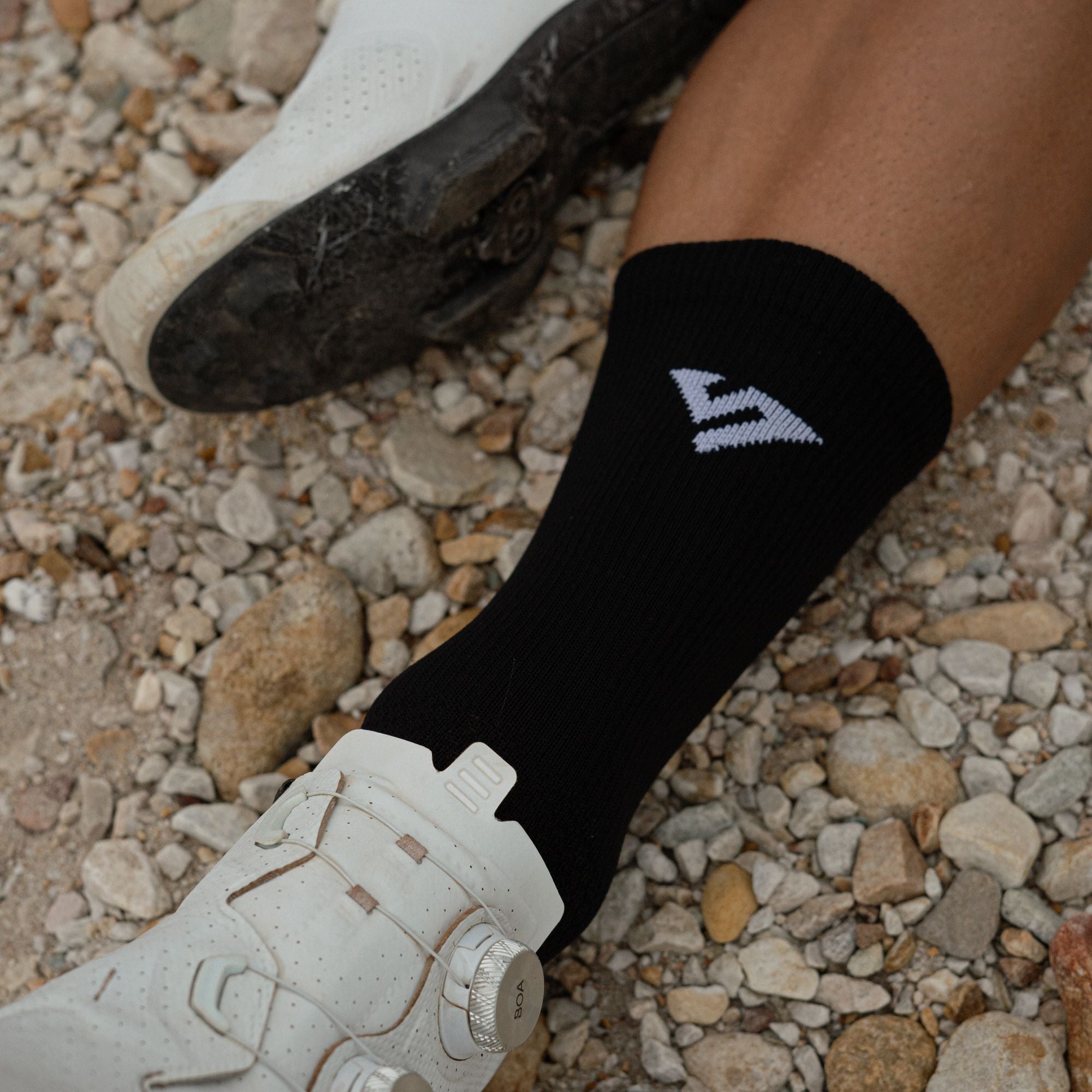 Versus Black Wolf Merino Winter Socks 