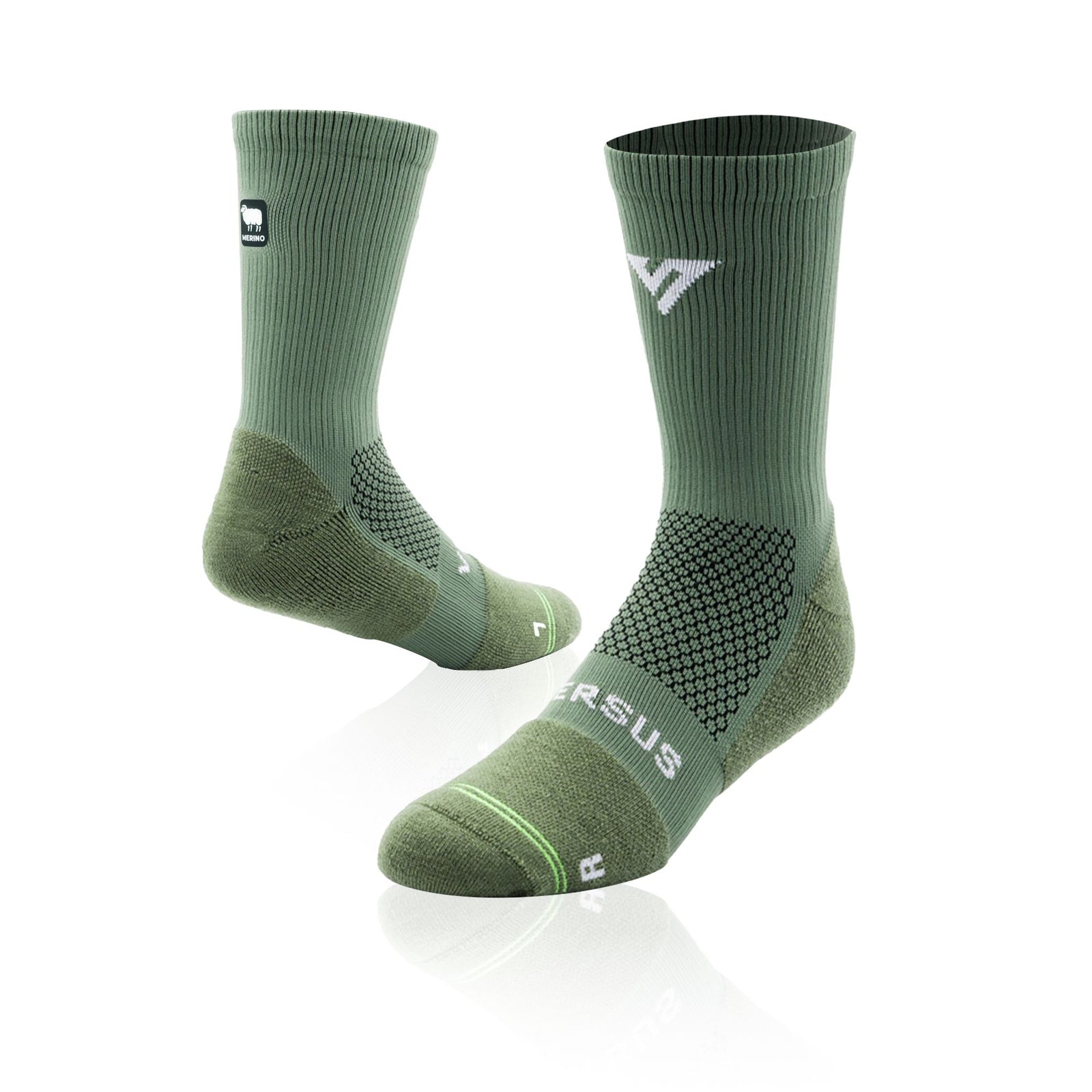 Versus Pine Merino Winter Socks Pine 4-7 