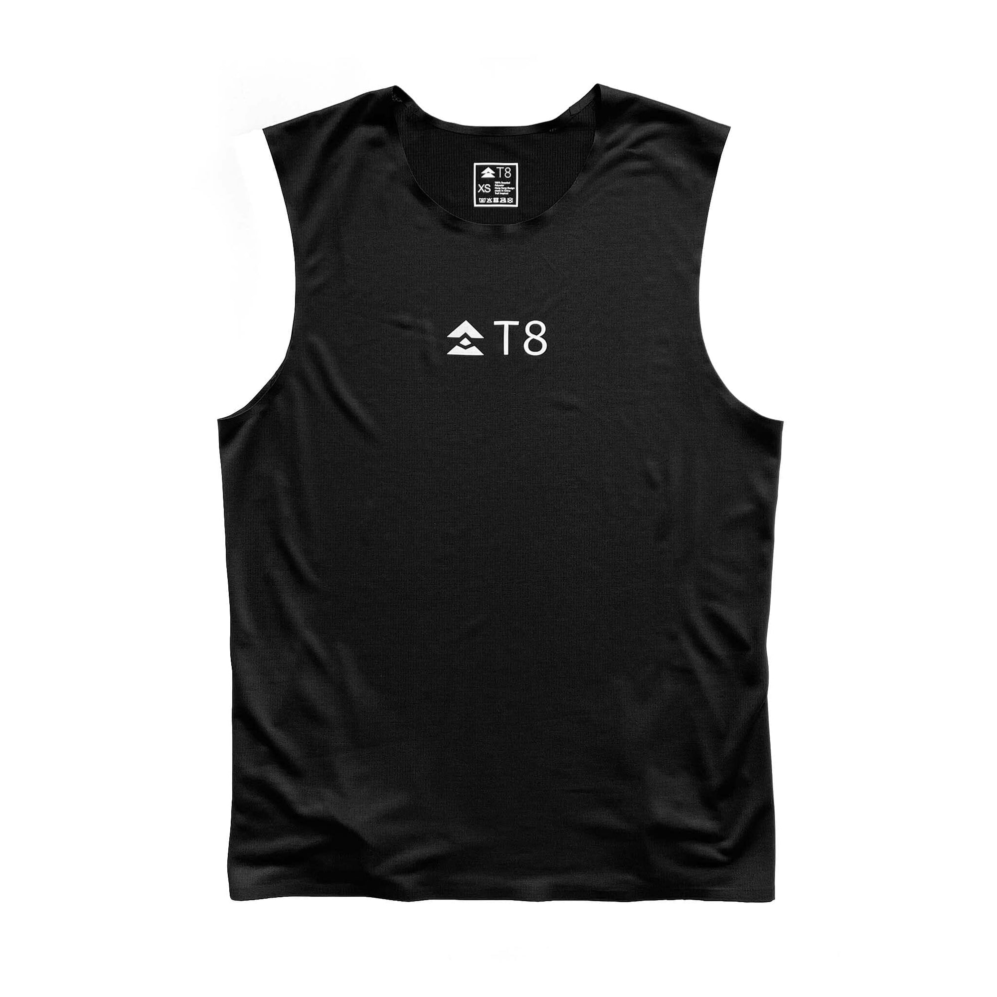 T8 Men's Trail Tank Black XS 