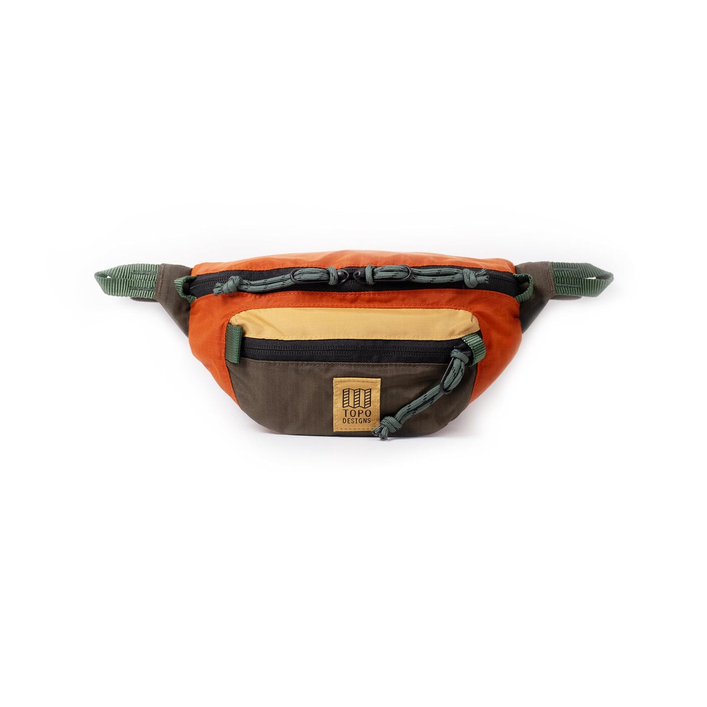 Topo Designs Mountain Waist Pack Woodland/Terracotta 