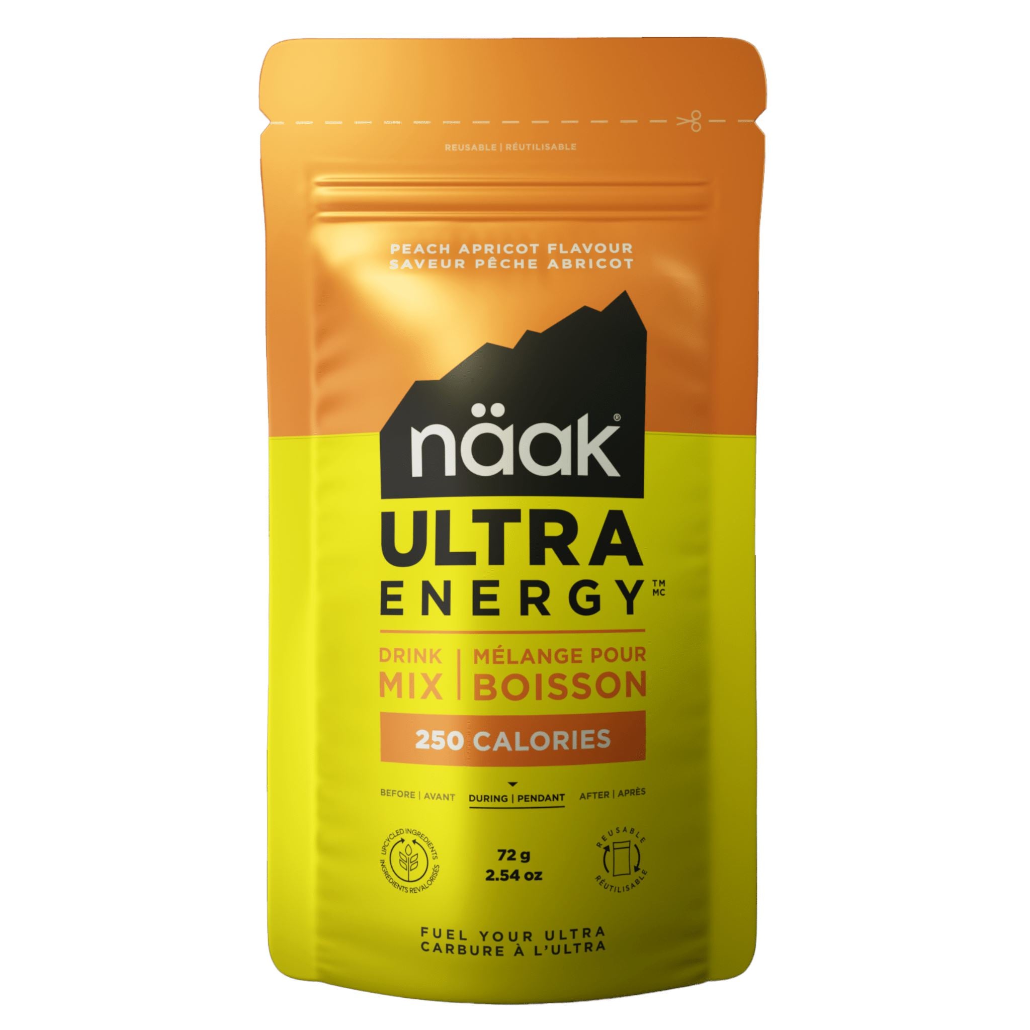 naak Ultra Energy™ Sachet Peach Apricot 72g 