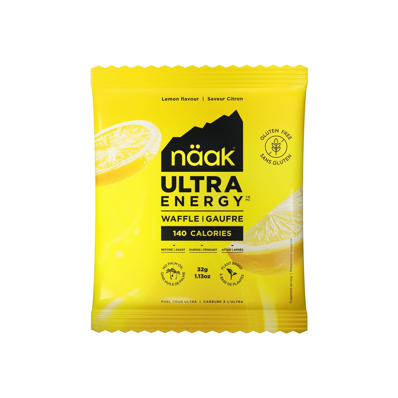 naak Ultra Energy™ Waffle Lemon 