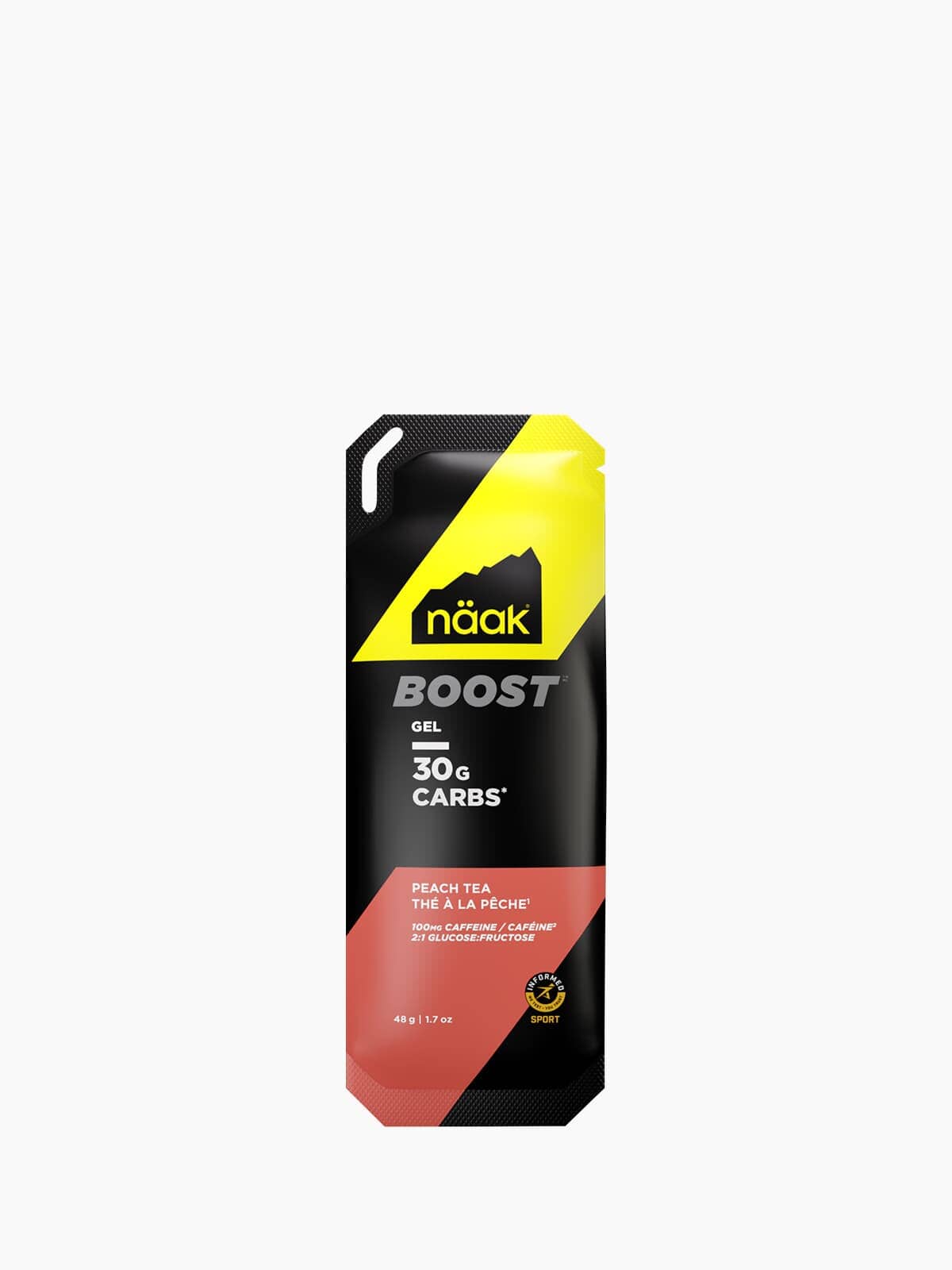 naak Boost Energy Gel Peach Tea 