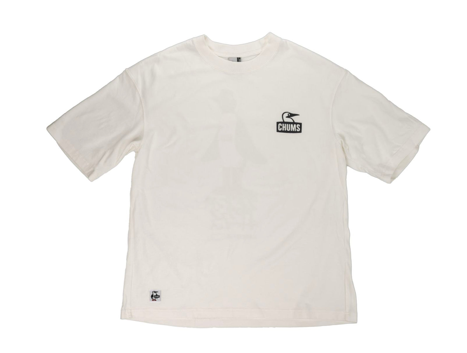 CHUMS Oversized As Love and Advenchums T-Shirt White S 