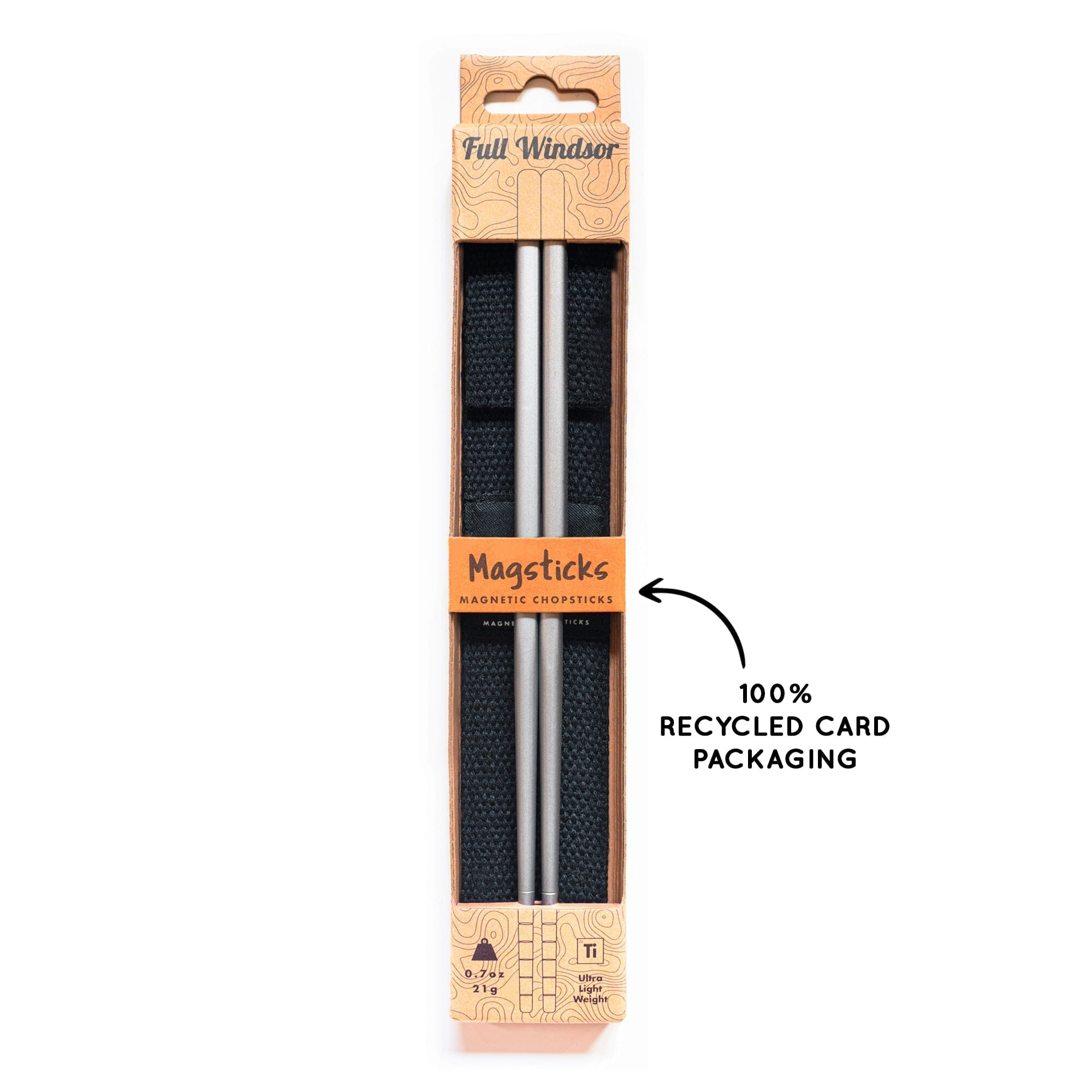 FULL WiNDSOR Magsticks - Titanium Magnetic Chopsticks 