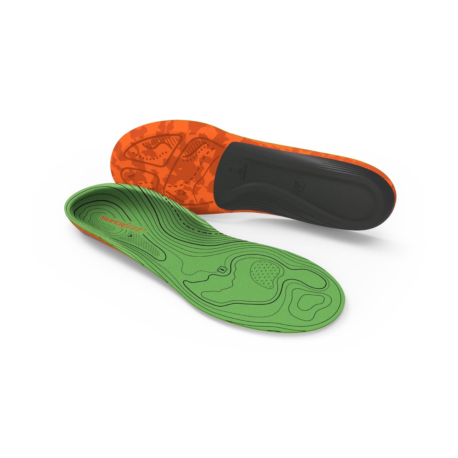 Superfeet Hike Support Insoles M5.5-7 W6.5-8 