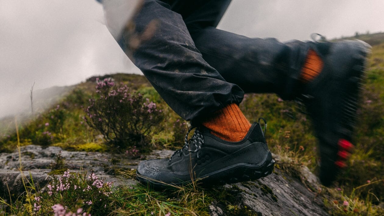 Vivobarefoot Tracker Leather AT Low Mens Barefoot Shoes 