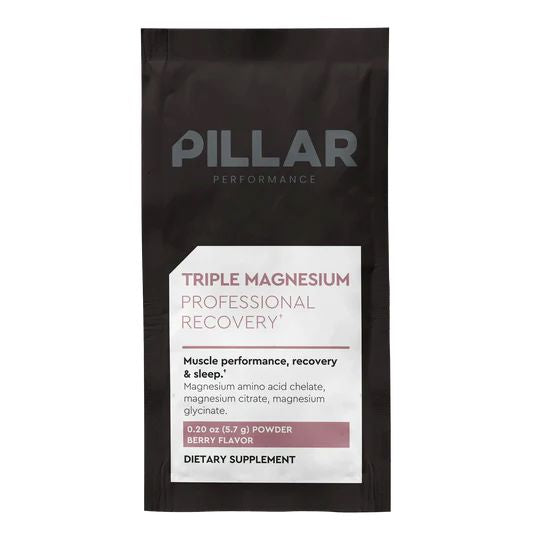 PILLAR Triple Magnesium Powder Natural Berry Sachet (5g/1 Serve) 