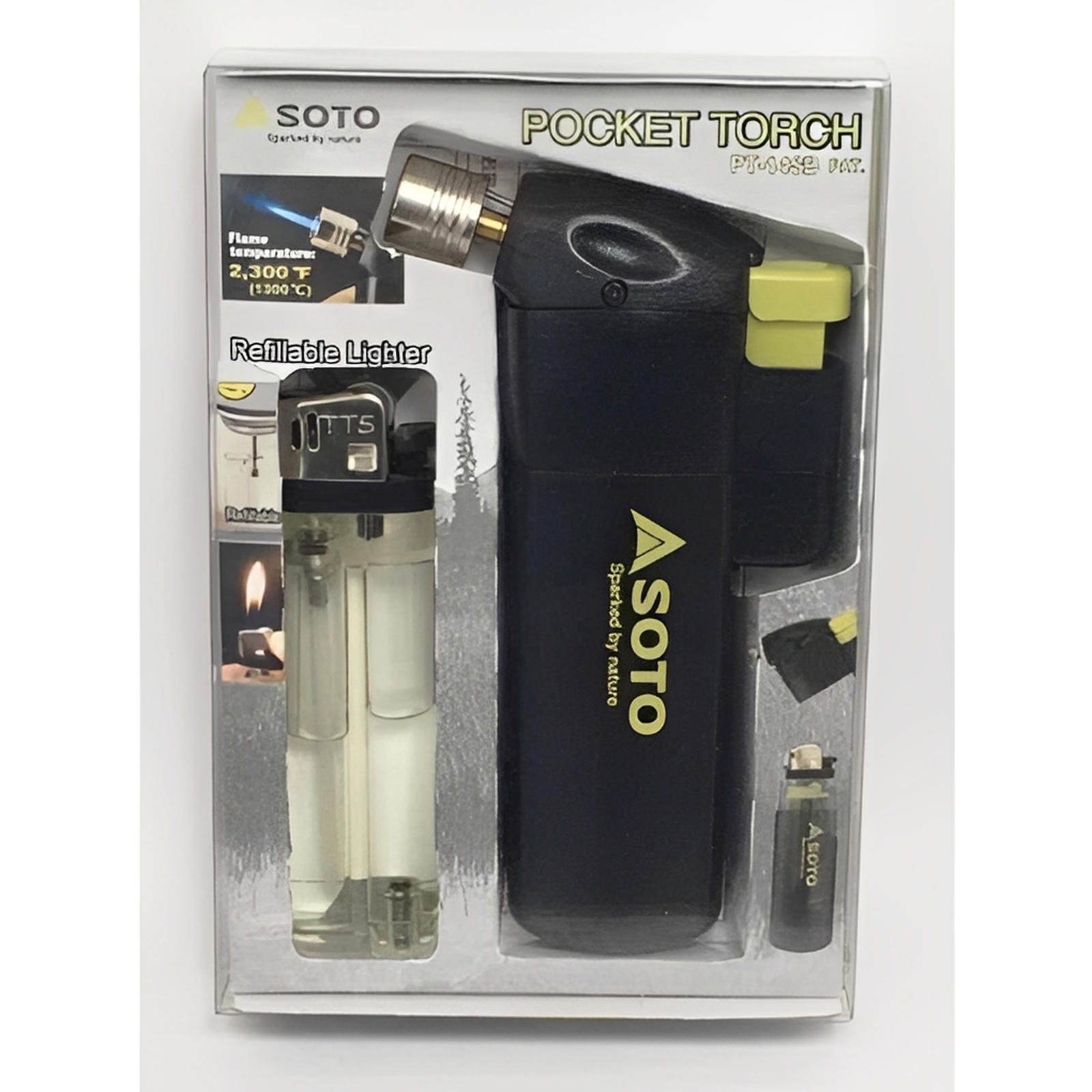 SOTO Pocket Torch with Refillable Lighter 