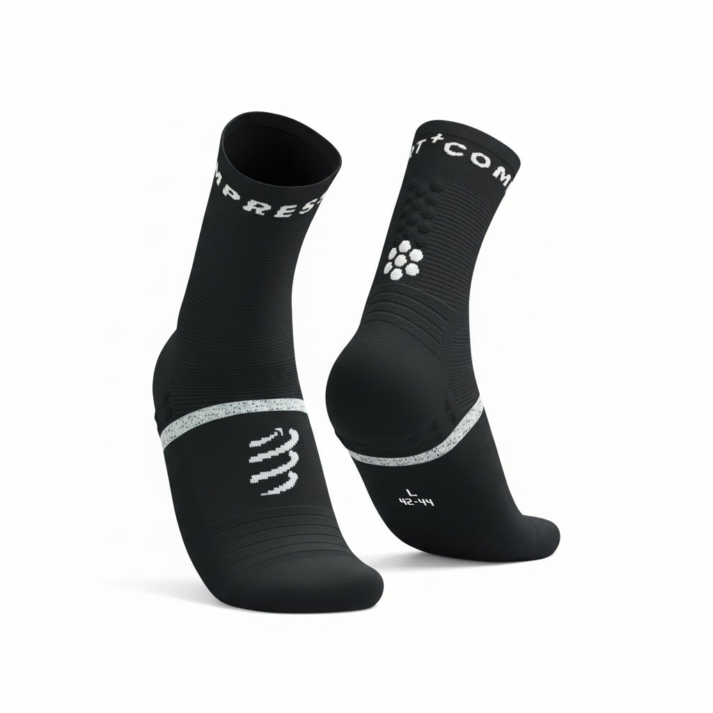 Compressport Pro Marathon Socks V2.0 Black/White T1 (EU 35-38) 