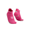 Compressport Pro Racing Socks V4.0 Run Low Hot Pink/Summer Green T2 (EU 39-41) 