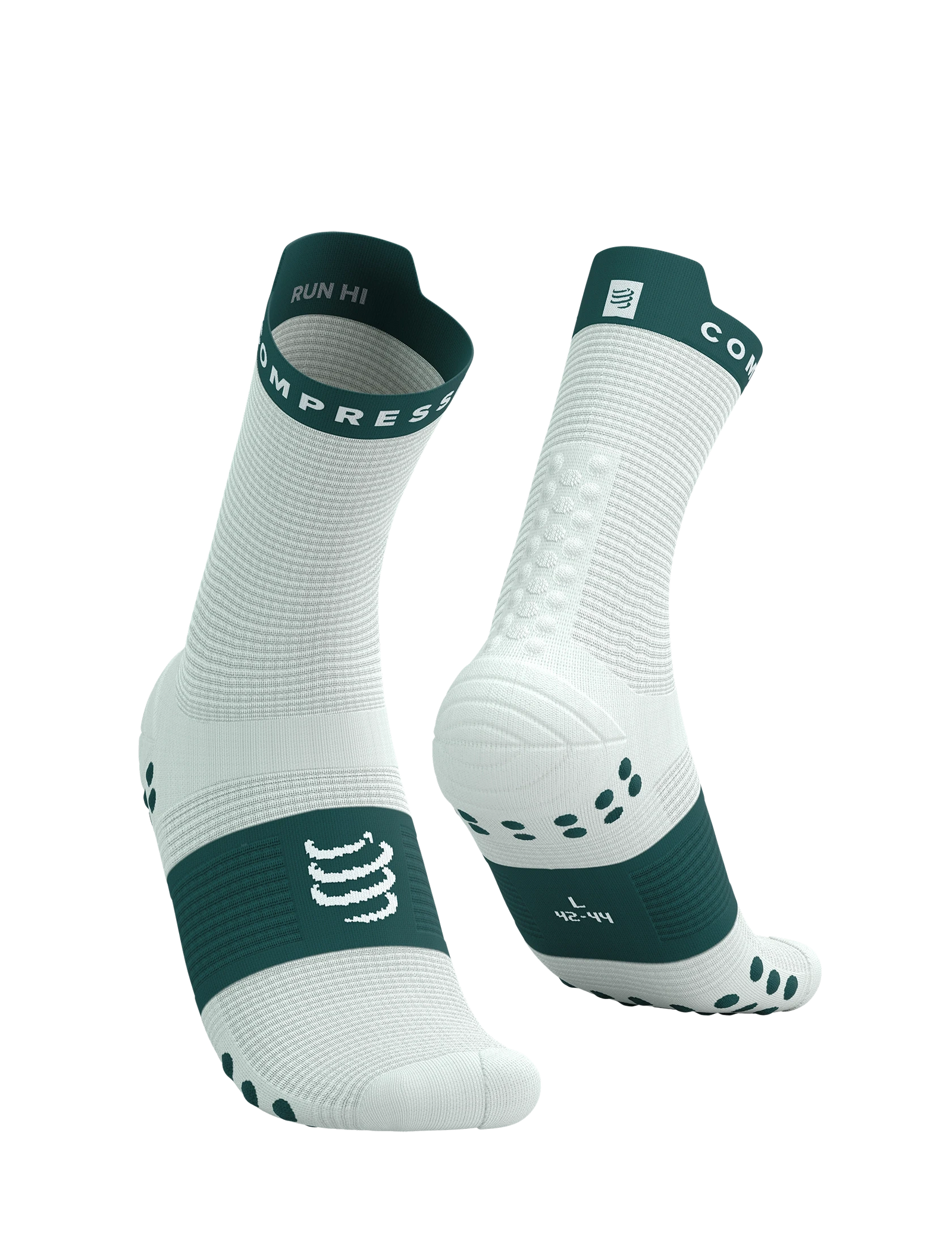 Compressport Pro Racing 襪子 V4.0 中筒 - 糖/風暴