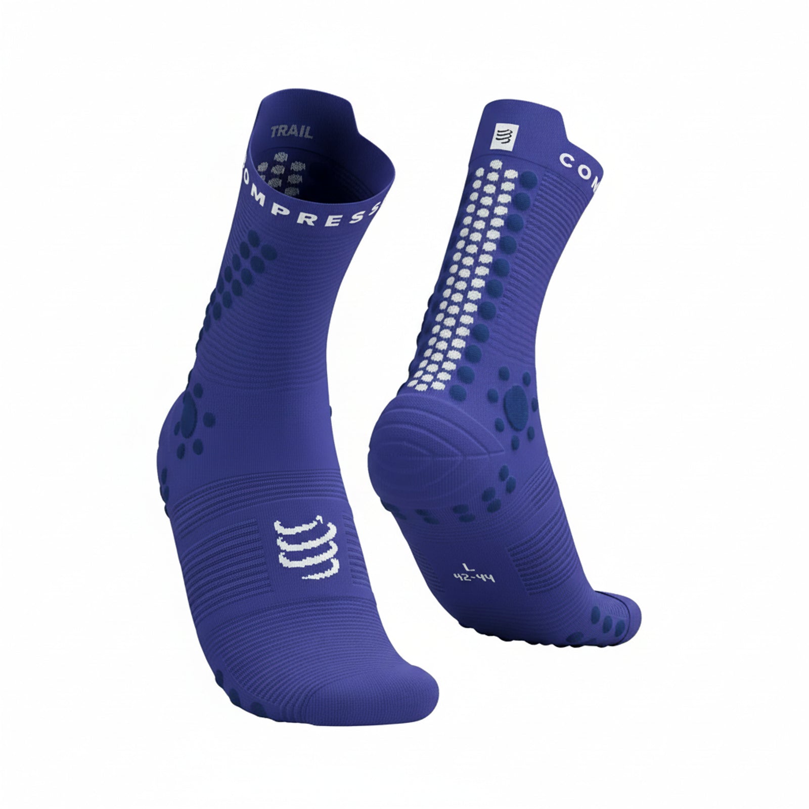 Compressport Pro Racing Socks V4.0 Trail Dazz Blue/Blues T1 (EU 35-38) 