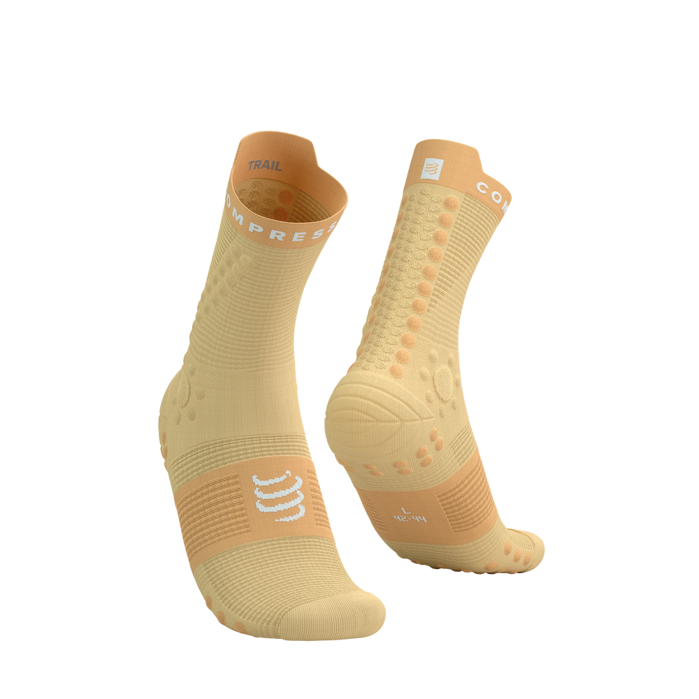 Compressport Pro Racing Socks V4.0 Trail Impala/Buff Orange T1 (EU 35-38) 