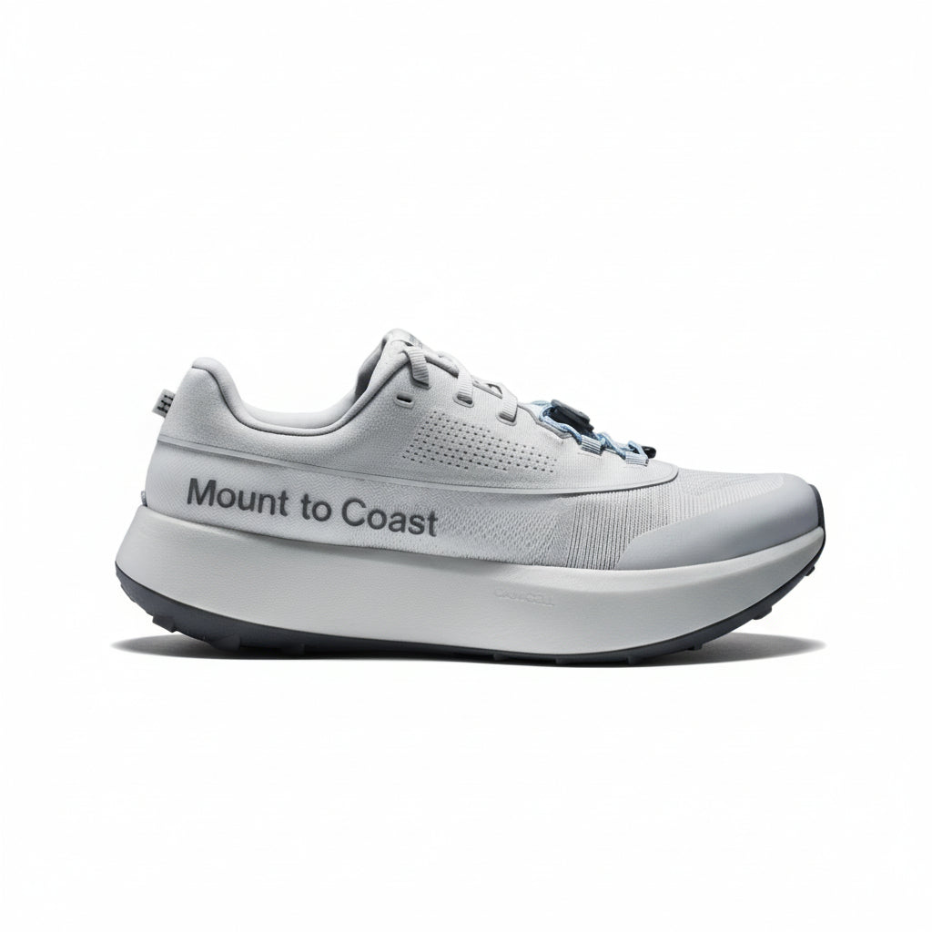 Mount to Coast H1 Trail Running Shoes Men's White Sands US 8 