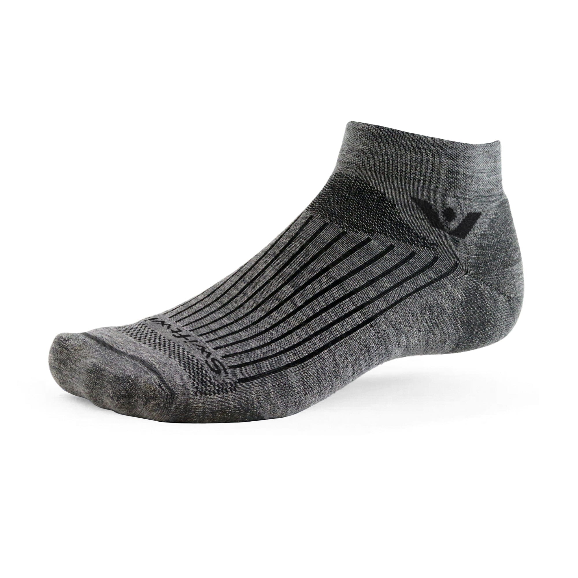 Swiftwick Pursuit Ankle Socks Heather S 