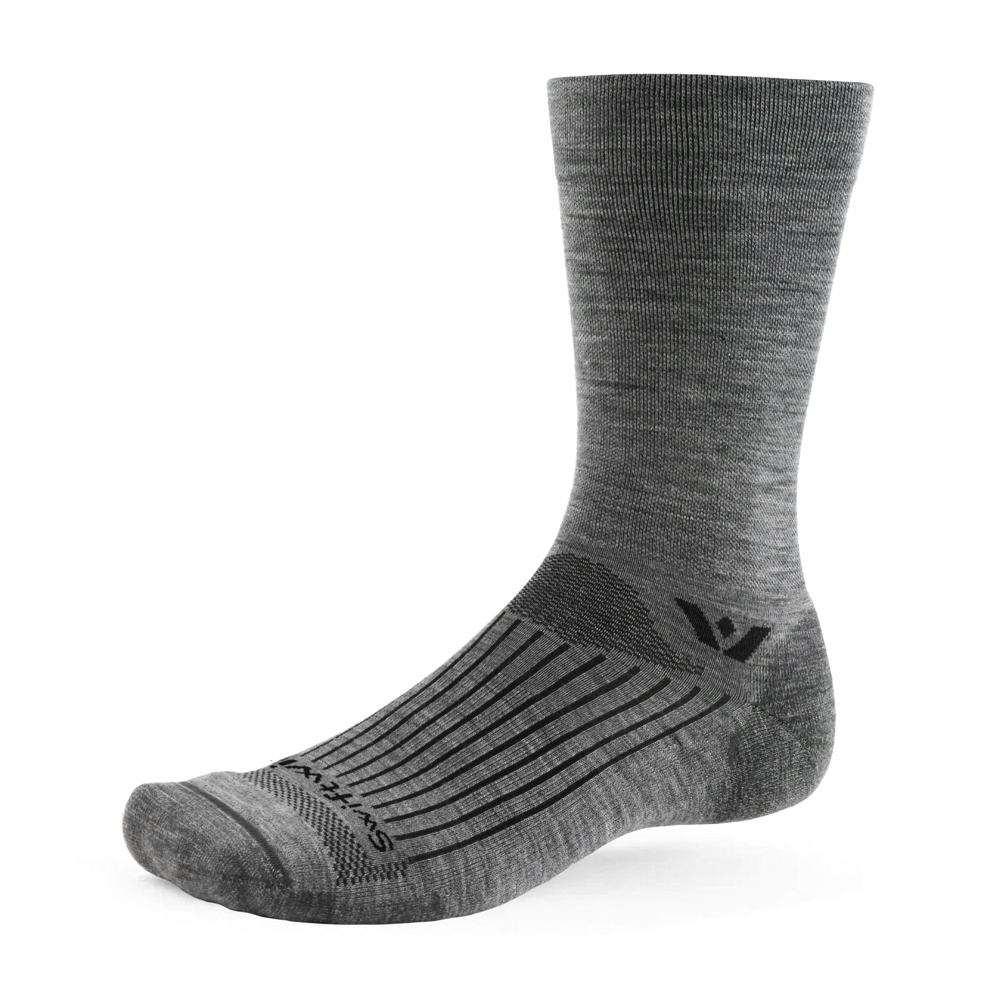 Swiftwick Pursuit Crew Socks Heather S 