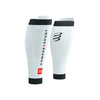 Compressport R2 3.0 Calf Sleeves White/Black T1 