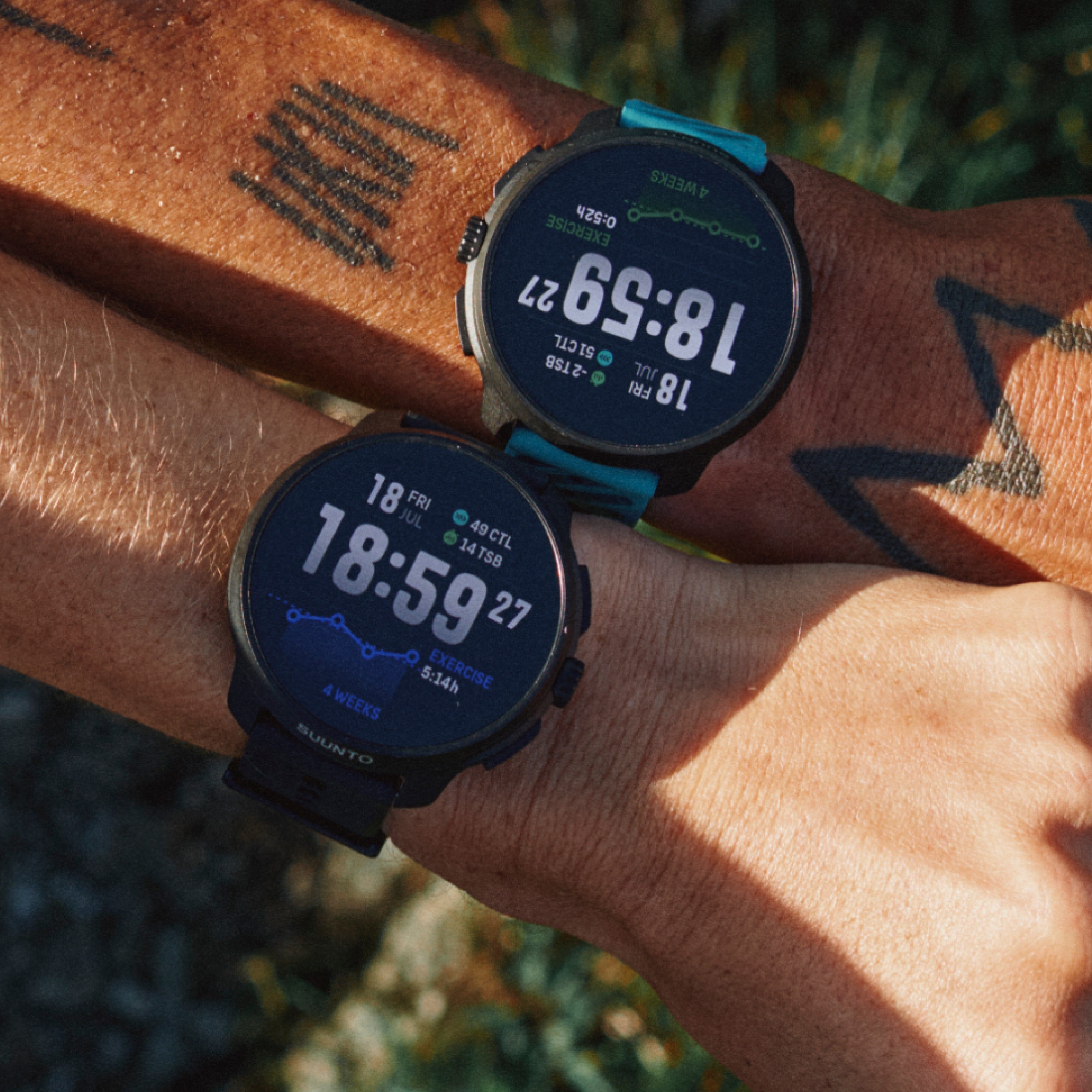 Suunto Race 2 GPS Watch - Stainless Steel 