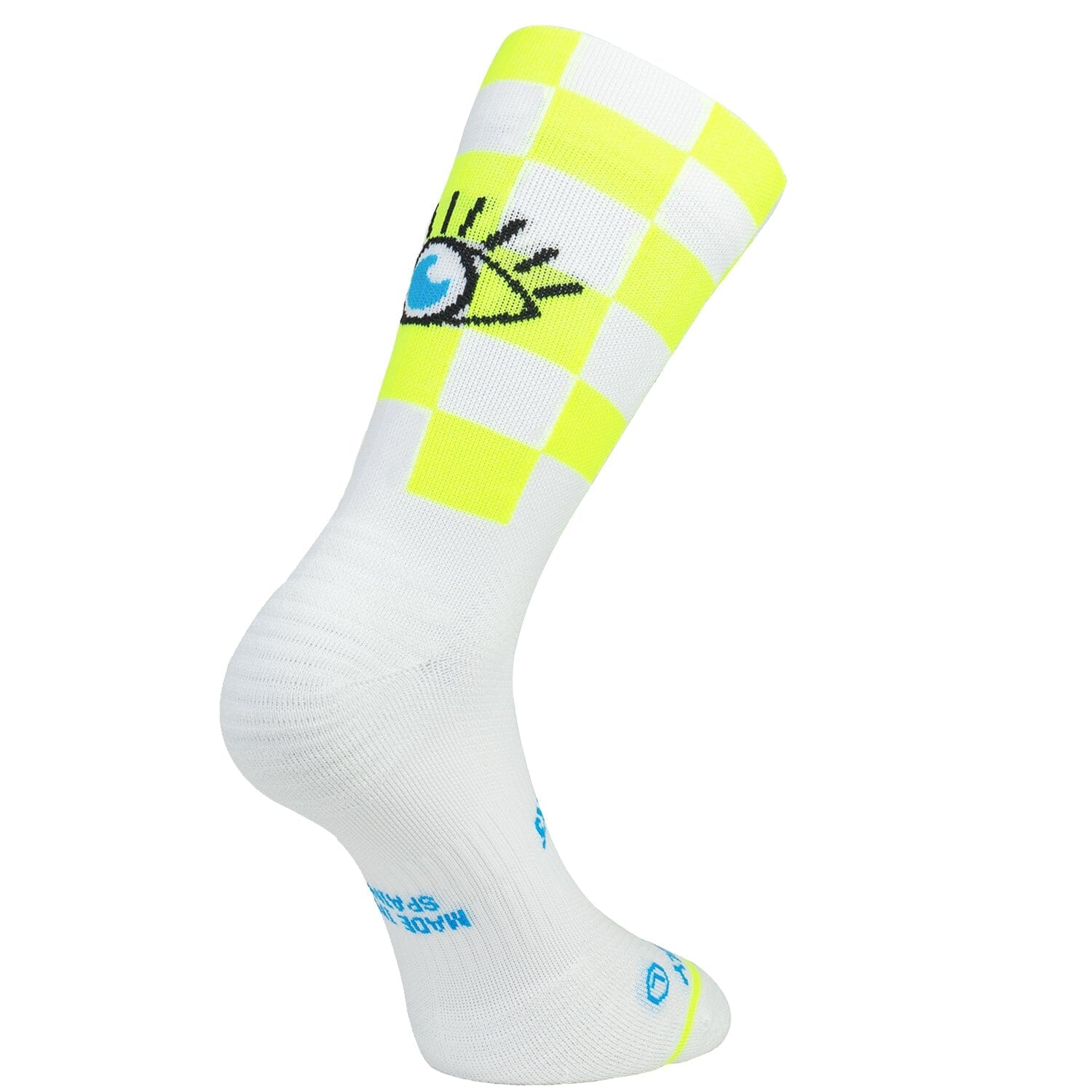 SPORCKS Race Eye - Running Socks White XS 35-37 