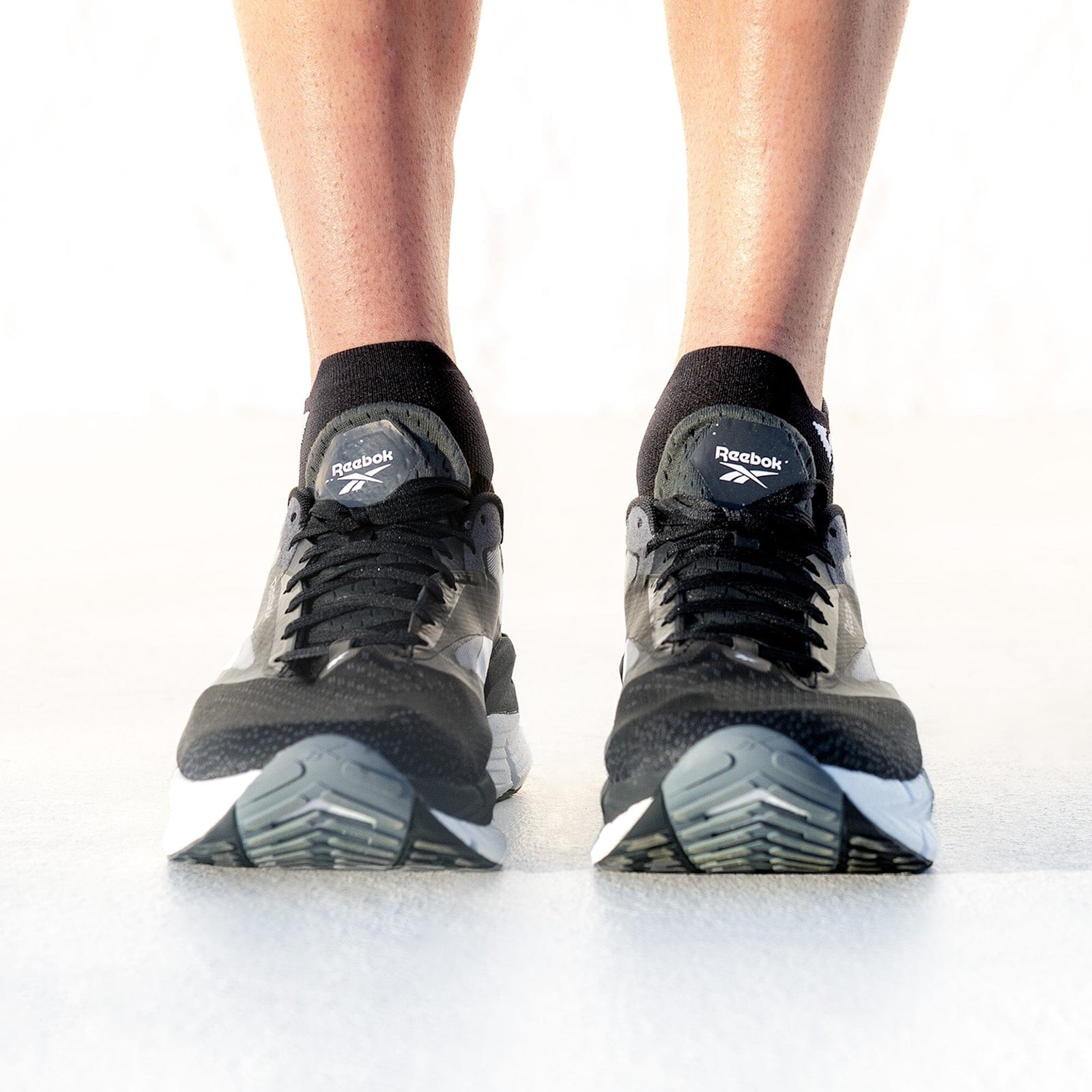 Versus Black Titanium Running Ankle Socks Black Titanium 4-7 