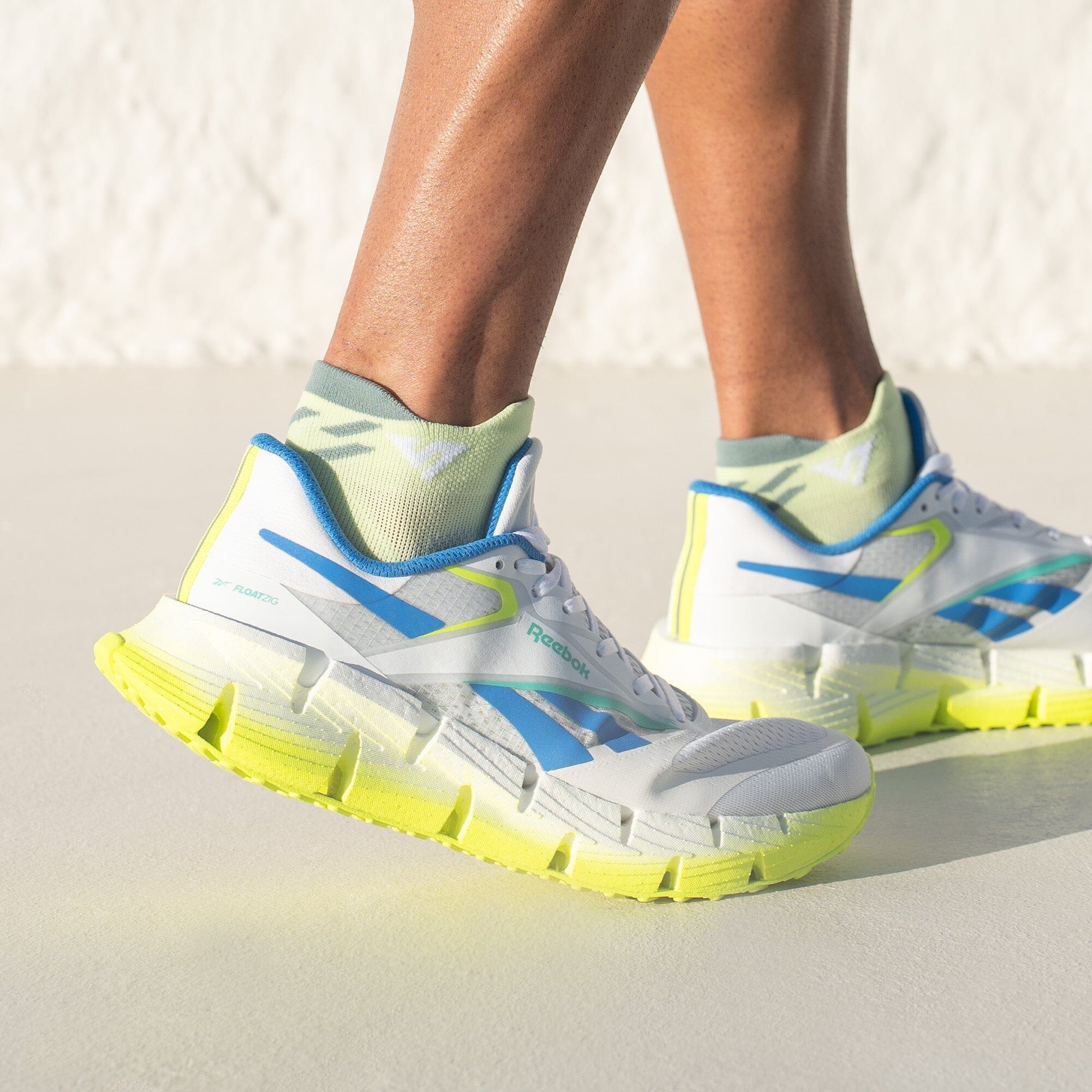 Versus Hawaiian Lime Running Ankle Socks 