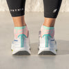 Versus Pink Blossom Running Ankle Socks 