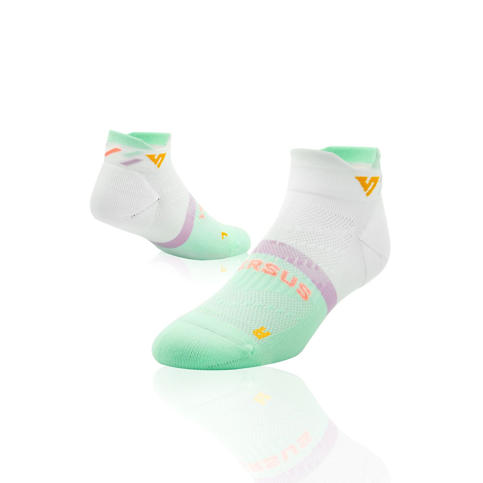 Versus Retro Rainbow Running Ankle Socks Retro Rainbow 4-7 