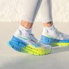 Versus White Glacier Running Ankle Socks 