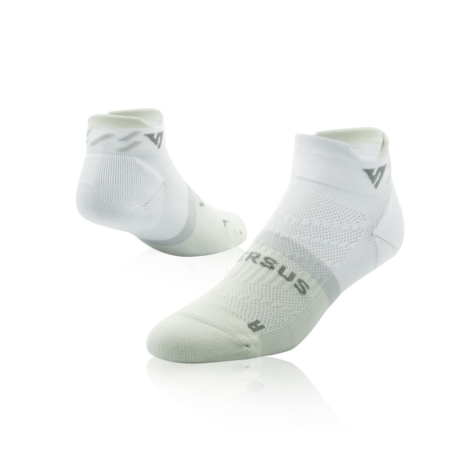 Versus White Glacier Running Ankle Socks White Glacier 4-7 