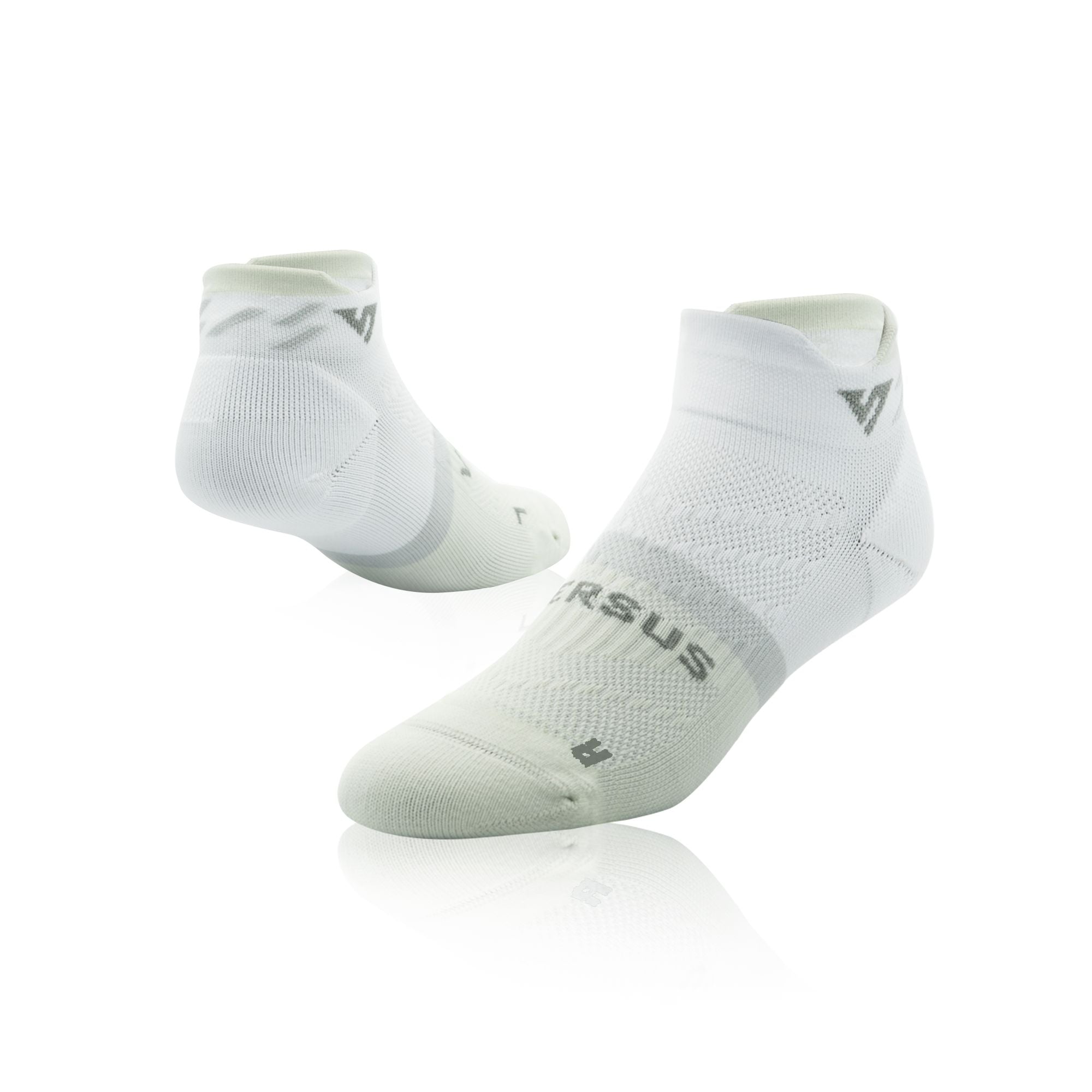 Versus White Glacier Running Ankle Socks White Glacier 4-7 