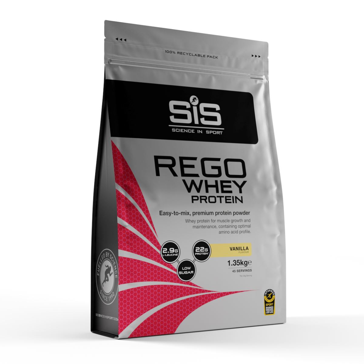 SiS REGO Whey Protein Vanilla 1.35kg 