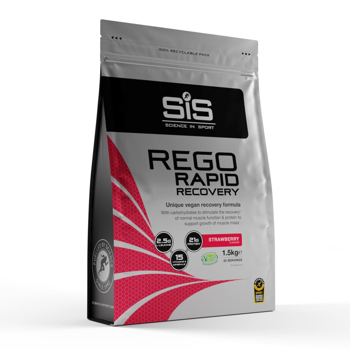 Poudres de récupération rapide SiS REGO