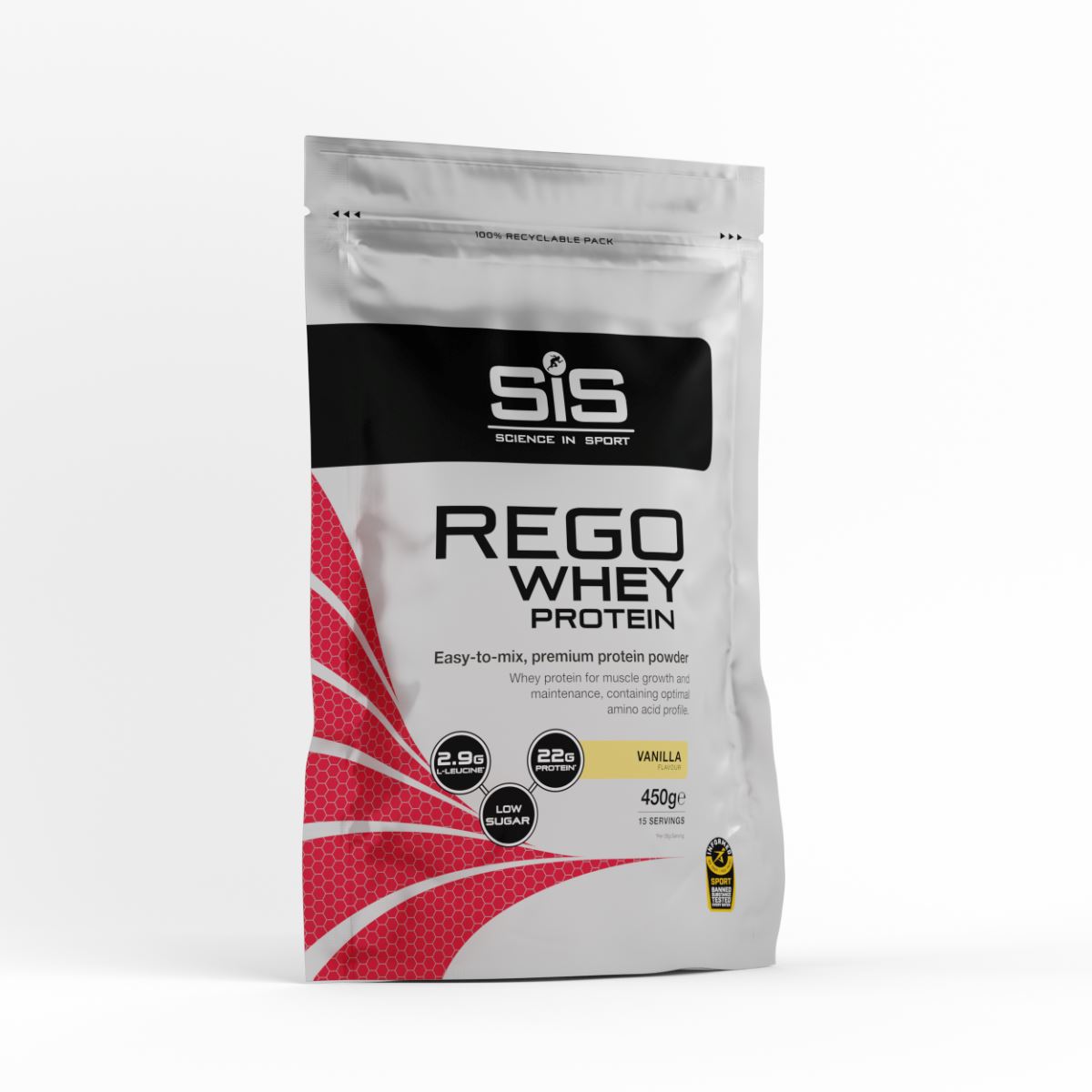 SiS REGO Whey Protein Vanilla 450g 