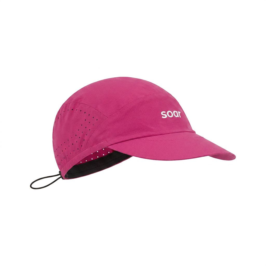 SOAR Run Cap 2.0 Deep Pink One Size 