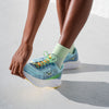 Versus Lime Running Quarter Socks 