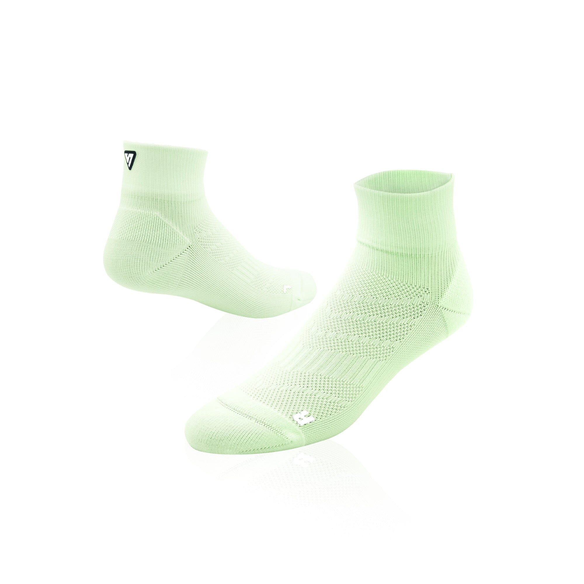 Versus Lime Running Quarter Socks Lime 4-7 