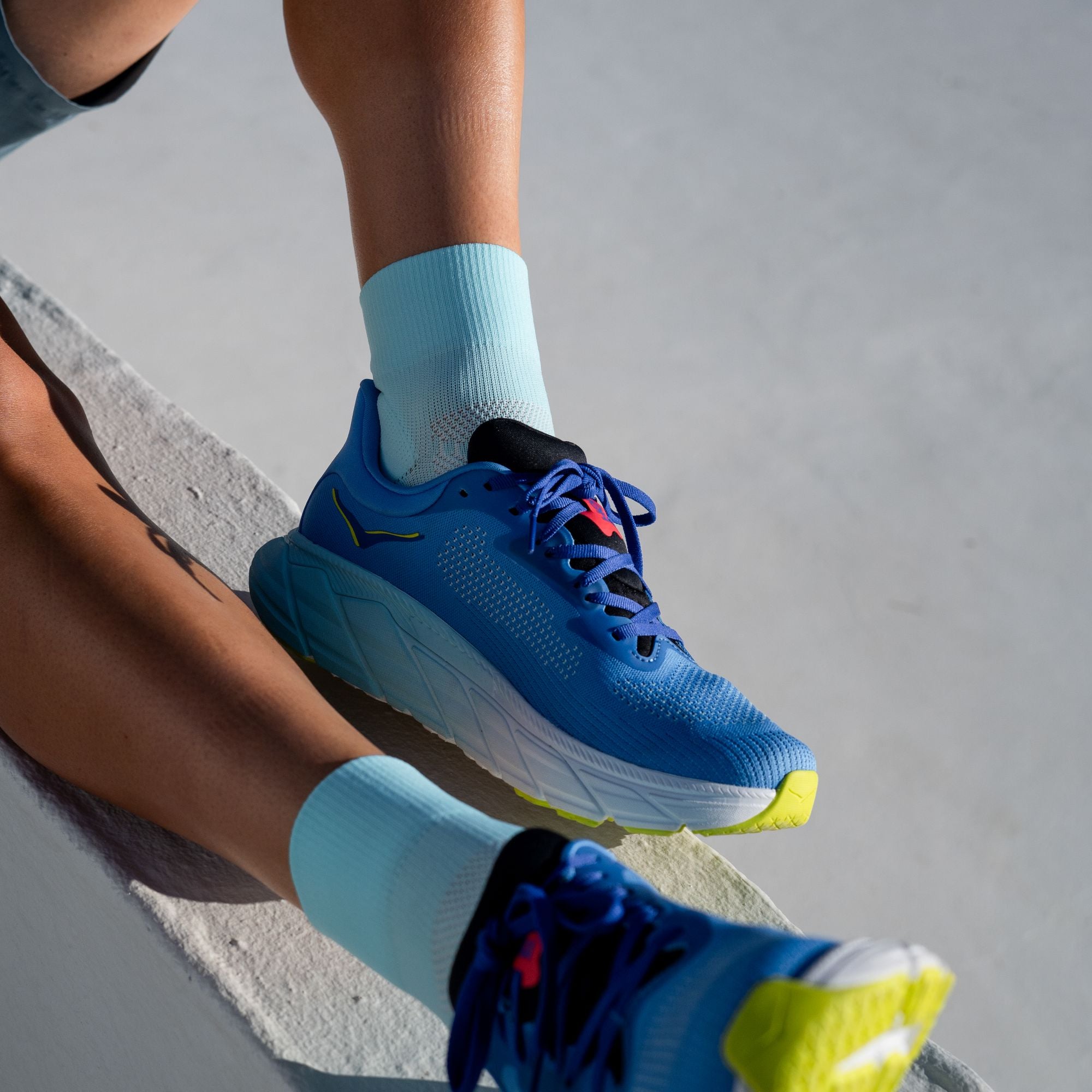 Versus Mint Running Quarter Socks 