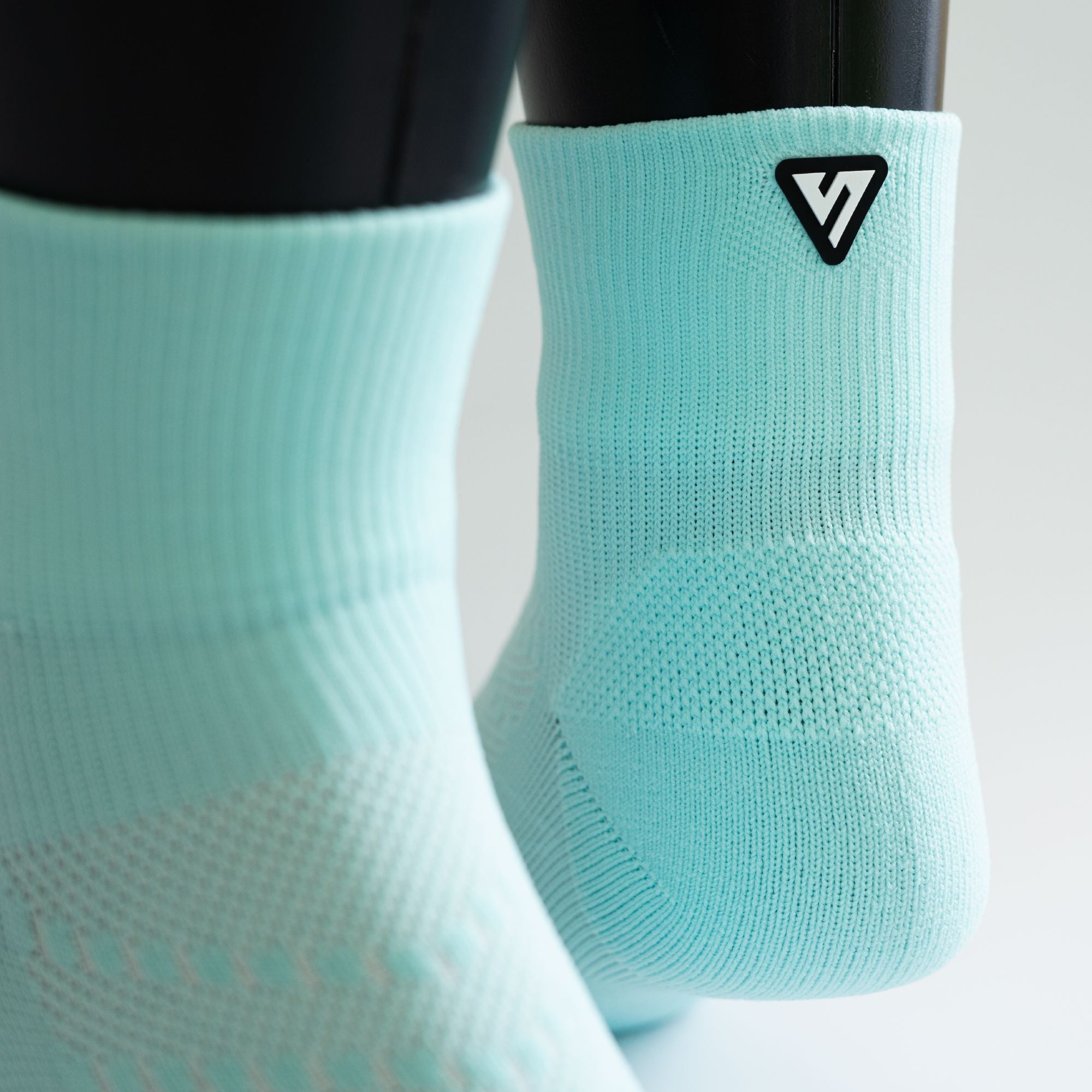 Versus Mint Running Quarter Socks 