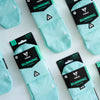 Versus Mint Running Quarter Socks 