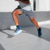Versus Space Blue Running Quarter Socks 
