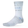 Swiftwick Aspire Crew Socks Blue Gray L 