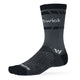 Swiftwick Aspire Crew Socks Charcoal Gray L 