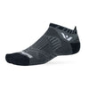 Swiftwick Aspire No Show Socks Charcoal Gray L 
